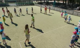 Activité sportive enfants au Bois Dormant