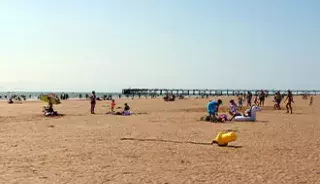 La plage de la Baigneuse