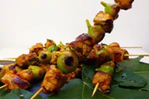 La brochette de porc aux Figues de Solliès 